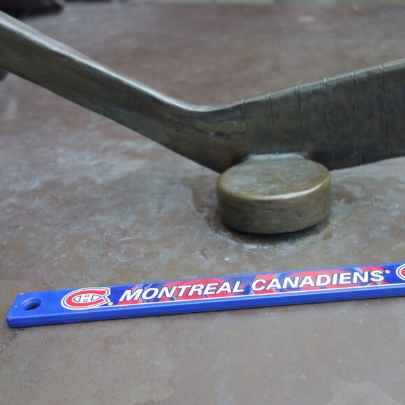 Montreal Canadiens Sherwood Made in U.S.A. Mini Plastic Hockey Stick - Picture 2 of 12